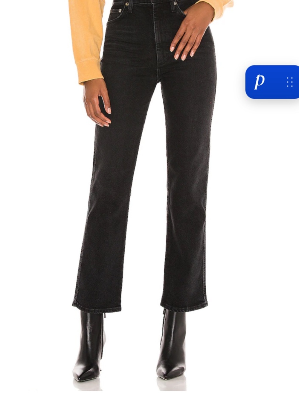 AGOLDE Pinch Waist High Rise Kick Flare Size 25